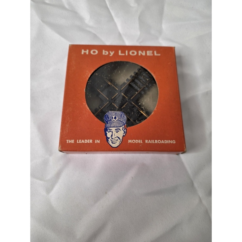 Lionel HO Postwar No. 0990 90 Degrees Crossing Tracks in Original Box ~ EXC